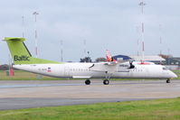 YL-BAE @ EGSH - Arriving at Norwich for paintwork. - by keithnewsome