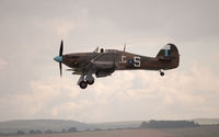 PZ865 - A not brilliant snap of PZ865 at RAF Leuchars. - by James McNeill