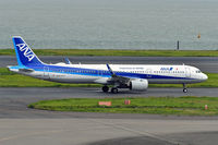 JA135A @ RJTT - Taxiing in at Haneda as NH282 from Tokushima. - by Arjun Sarup