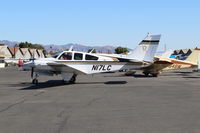 N17LC @ SZP - 1972 Beech BARON 95-B55, two Continental IO-470-L 260 Hp, 6 seats - by Doug Robertson