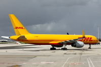 G-DHKP @ LMML - B757 G-DHKP DHL Cargo - by Raymond Zammit