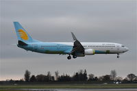 OE-IDX @ EGSH - Landing at Norwich. - by Graham Reeve