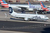 N402AS @ KPHX - Alaska B739 still in former livery - by FerryPNL