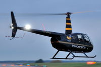 G-LINJ @ EGSH - With 'wasp' logos. - by keithnewsome