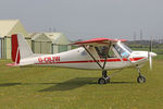 G-CBJW @ X5FB - Comco Ikarus C42 FB UK G-CBJW Fishburn Airfield May 10 2017 - by Malcolm Clarke