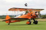 SE-BOG @ X5FB - Boeing N2S-3 Kaydet (B75N1) SE-BOG Fishburn Airfield Jul 23 2017 - by Malcolm Clarke