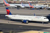 N386DN @ KPHX - Brand new Delta A321 classic arriving in PHX, delivered last month. - by FerryPNL