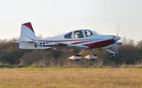 G-TENN @ EGFH - Resident RV-10 departing Runway 04. - by Roger Winser