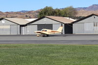 N7848W @ SZP - 1964 Piper PA-28-180, Lycoming O&VO-360 180 Hp, taxi to Rwy 04 - by Doug Robertson