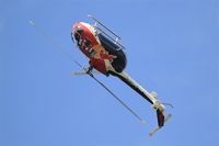 D-HSDM @ LFFQ - MBB Bo-105CB, On display, La Ferté-Alais airfield (LFFQ) Airshow 2015 - by Yves-Q