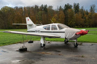 HB-NCO @ LSPL - A rainy day at Langenthal-Bleienbach