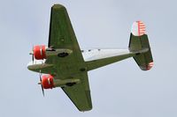 N21FS @ LFFQ - Beech 3NM, On display, La Ferté-Alais (LFFQ) Air show 2015 - by Yves-Q