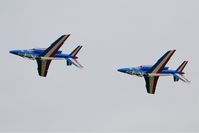 E139 @ LFFQ - Dassault-Dornier Alpha Jet E (F-UGFC), Athos 07 of Patrouille de France 2015, La Ferté-Alais airfield (LFFQ) Air show 2015 - by Yves-Q