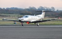 9H-WIT @ EGFH - Visiting PC-12-NG. - by Roger Winser