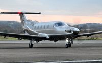 9H-WIT @ EGFH - Visiting PC-12-NG. - by Roger Winser