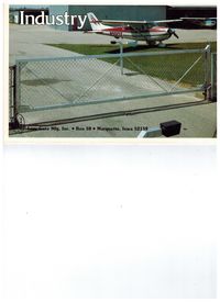 N9013X @ DBQ - Lazy Gate , Inc company plane 1970's - by Lark studios