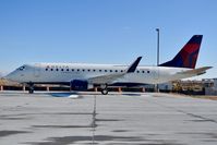 N299SY @ KBOI - Parked on the Skywest maintenance ramp for final flight checks.