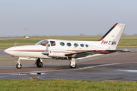PH-SWN @ EGSH - Arriving at Norwich. - by keithnewsome