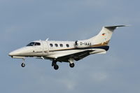 D-IAAS @ EGSH - Landing at Norwich. - by Graham Reeve