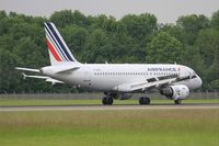 F-GRHI @ LFPO - Airbus A319-111, Reverse thrust landing rwy 06, Paris-Orly airport (LFPO-ORY) - by Yves-Q
