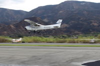 N216RG @ SZP - 1981 Cessna 172P, Lycoming O-320-D2J 160 Hp, on final Rwy 04 - by Doug Robertson