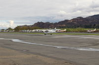 N216RG @ SZP - 1981 Cessna 172P, Lycoming O-320-D2J 160 Hp, takeoff roll Rwy 04 - by Doug Robertson