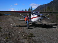 N3173B @ N/A - Katzahine River near Haines Alaska - by Jeff DeFreest