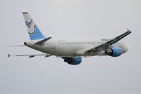 F-HBAO @ LFPO - Airbus A320-214, Take off rwy 08, Paris-Orly airport (LFPO-ORY) - by Yves-Q