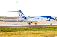 VT-RUP @ LOWW - Bajaj Group Bombardier Global 5000 - by Thomas Ramgraber