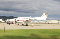 N110G @ CMA - 1980 Beech SUPER KING AIR, 2 Pratt & Whitney UACL PT6A Turbo Props 850 SHP each. 333 knots max speed - by Doug Robertson
