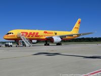 G-BMRJ @ EDDK - Boeing 757-236F - QY BCS DHL European Air Transport 'Protecting Rhinos' - 24268 - G-BMRJ - 25.08.2016 - CGN - by Ralf Winter
