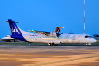 EI-GIW @ EGSH - Leaving Norwich for Tallinn, Estonia. - by keithnewsome