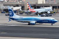 N512AS @ KPHX - Alaska B738 in Boeing outfit - by FerryPNL