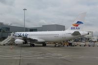 LZ-BHM @ EGPH - LZ-BHM Airbus A320 of BH Air .