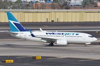 C-GMWJ @ KPHX - Arrival of Westjet B737 in PHX - by FerryPNL