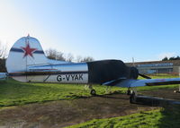 G-VYAK @ EGTO - Parked at Rochester Airport, Kent - by Chris Holtby
