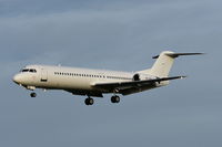 VH-UQG @ EGSH - Landing at Norwich. Ex OE-LVG.  - by Graham Reeve