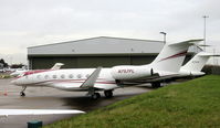 N757PL @ EGGW - Parked up - by Michael Vickers