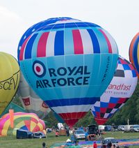 G-CFRF - G CFRF on tethered display at the 2019 Midlands Air Festival - by dave226688