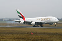 A6-EDE @ LOWW - Emirates Airbus A380 - by Thomas Ramgraber