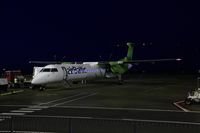 YL-BAH @ EGSH - Seen on stand at Norwich, had only just emerged from the paint shop following a repaint into the current livery - by AirbusA320