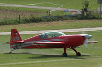 D-EXRA @ EDST - Extra EA-300LP ready for take-off from Hahnweide airfield, Germany. OTT 2019 - by Van Propeller