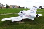 N41PP - Prescott Pusher (minus propeller and tailplane), awaiting restoration at the Kansas Aviation Museum, Wichita KS - by Ingo Warnecke