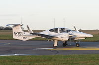 G-YDEA @ EGSH - Departing from Norwich. - by Graham Reeve