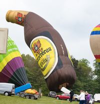 G-BIRE - G BIRE during inflation at the Midlands Air Festival 2019 - by dave226688