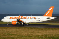 G-EZWZ @ EGGD - Landing RWY 27 - by Dominic Hall