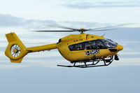 G-EMSS @ EGSH - Helimed 85E returning to base. - by keithnewsome