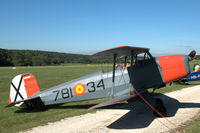 D-EJMI @ EDST - CASA 1.131E Jungmann at Hahnweide airfield, Germany - by Van Propeller