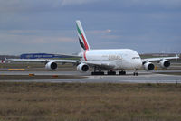 A6-EOI @ LOWW - Emirates A380