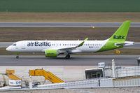 YL-AAV @ LOWW - Air Baltic Airbus A220-300 - by Thomas Ramgraber